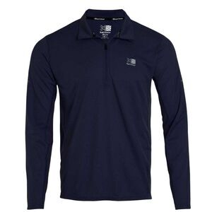Karrimor Mens Quarter Zip Long-Sleeved Tracksuit Top / Navy